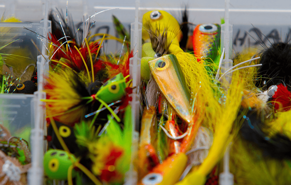 Flies for fishing for Machaca in Costa Rica